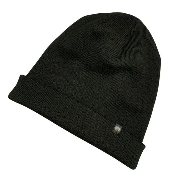 Black  Knit Beanie One Size Unisex Streetwear - Picture 1 of 2